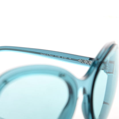 Chanel Acetate Round CC Sunglasses 71199 Light Blue 7 of 8