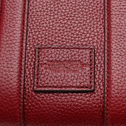 Marc Jacobs Grained Calfskin Mini The Tote Bag Cherry 6 of 11