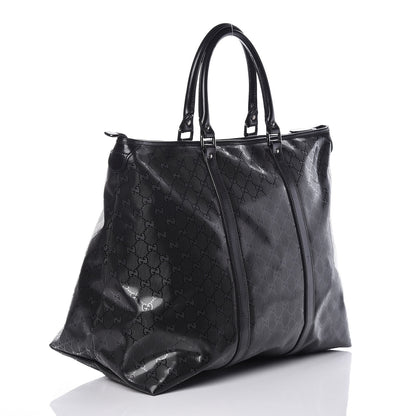 Gucci Imprime Monogram Medium Joy Tote Bag Black 3 of 10