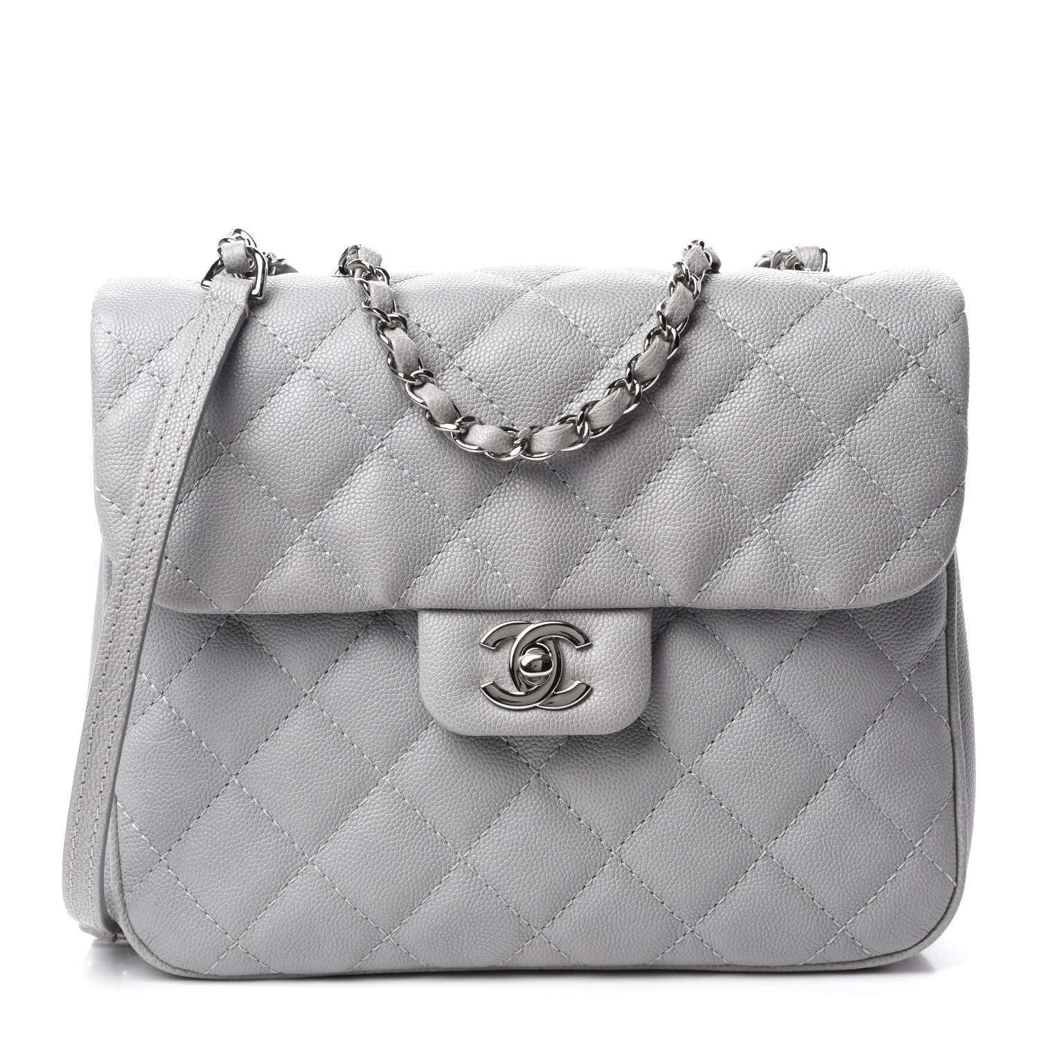 Chanel Caviar Quilted Medium Urban Companion Flap Grey 1 of 10