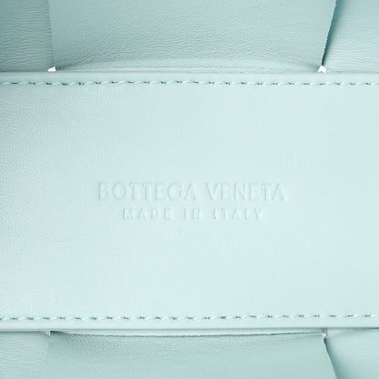 Bottega Veneta Lambskin Maxi Intreccio Candy Arco Tote Celadon 7 of 12