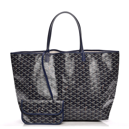 Goyard Goyardine Saint Louis GM Navy 1 of 9