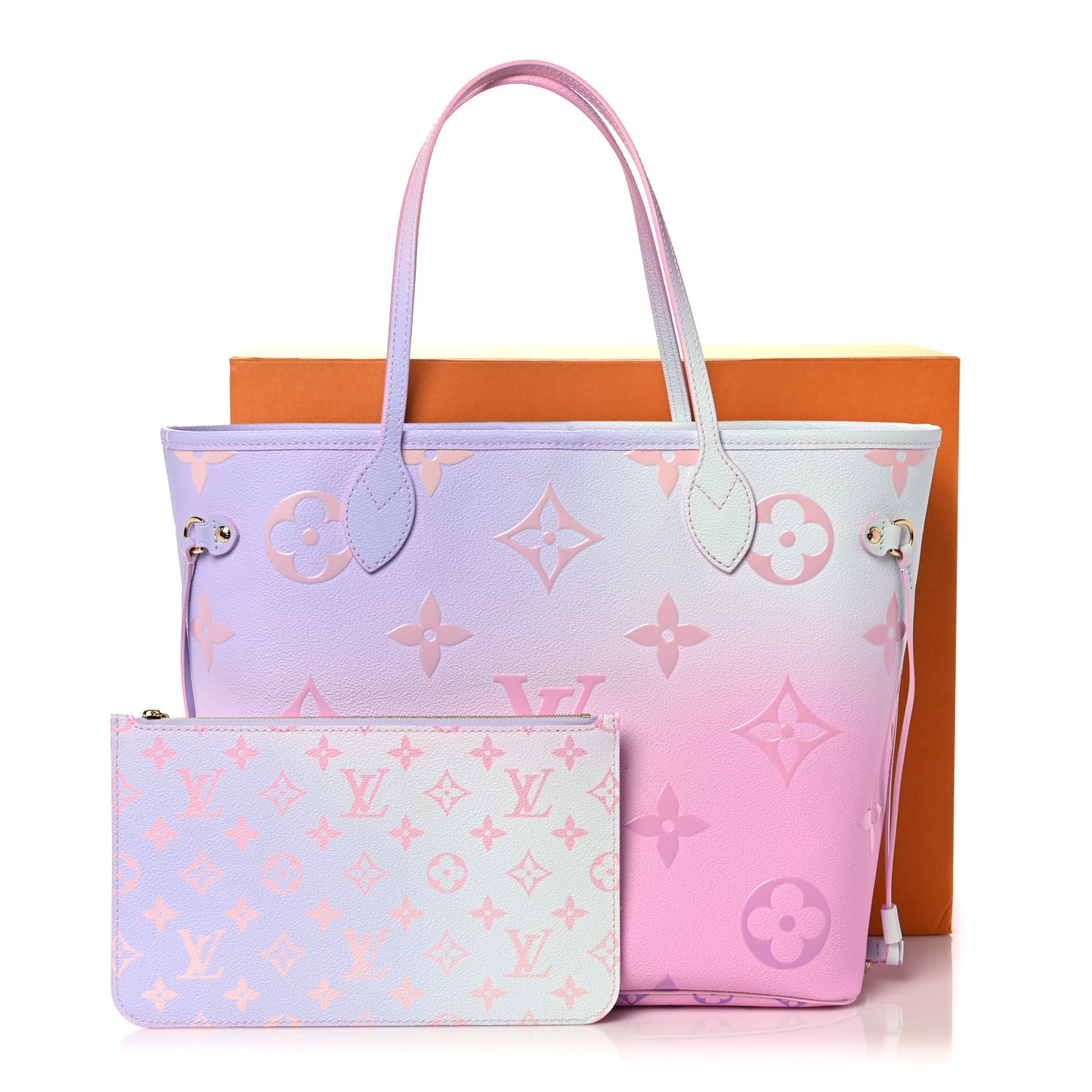 Monogram Giant Spring In The City Neverfull MM Sunrise Pastel