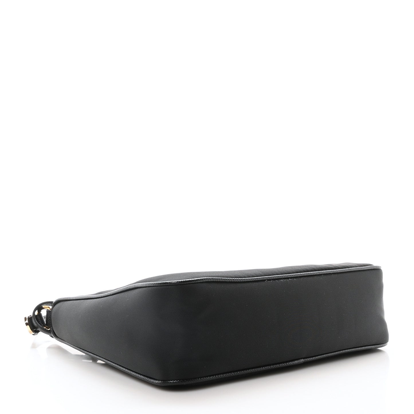 Tessuto Nylon Saffiano Mini Re-Edition 2005 Bag Black