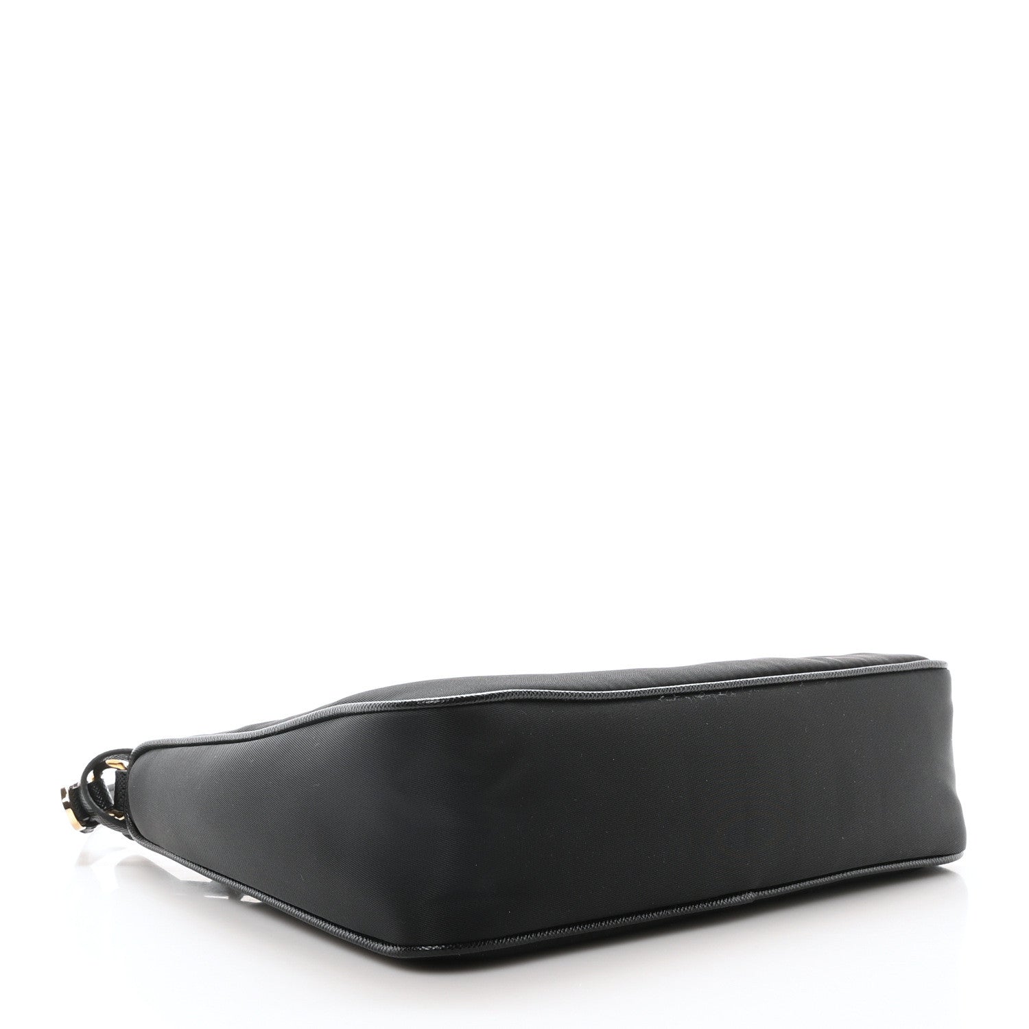 Prada Tessuto Nylon Saffiano Mini Re-Edition 2005 Bag Black 4 of 10