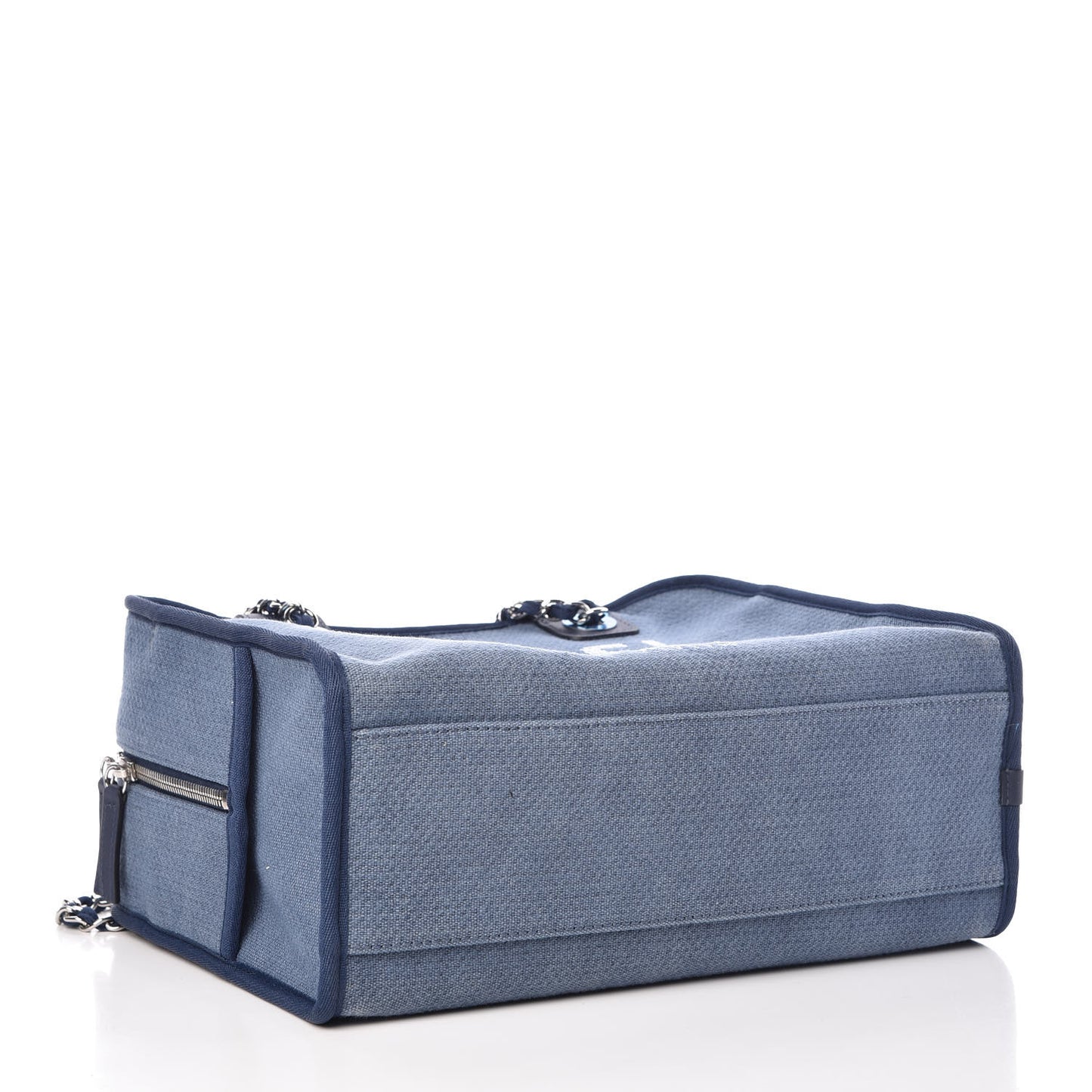 Denim Deauville Bowling Bag Blue