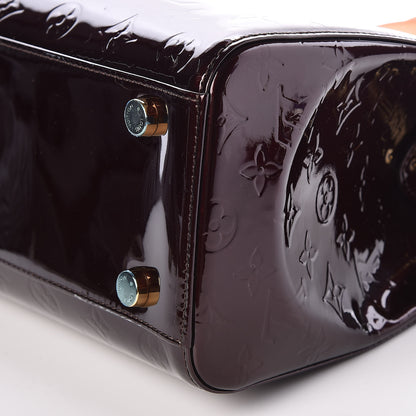 Louis Vuitton Vernis Brea GM Amarante 9 of 9
