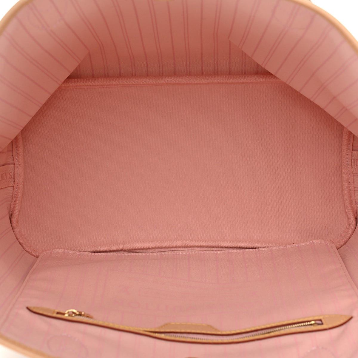Louis Vuitton Damier Azur Neo Neverfull MM Rose Ballerine 6 of 10