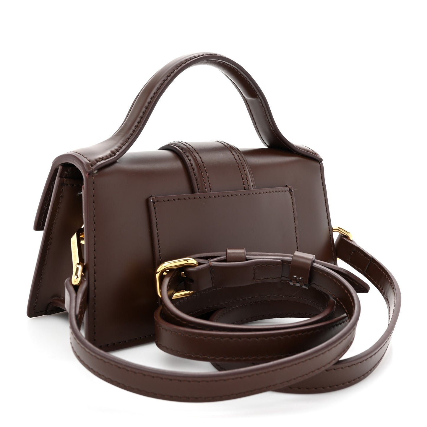Smooth Calfskin Le Bambino Dark Brown
