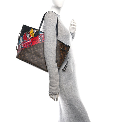 Louis Vuitton Monogram Kabuki Neverfull MM 3 of 12
