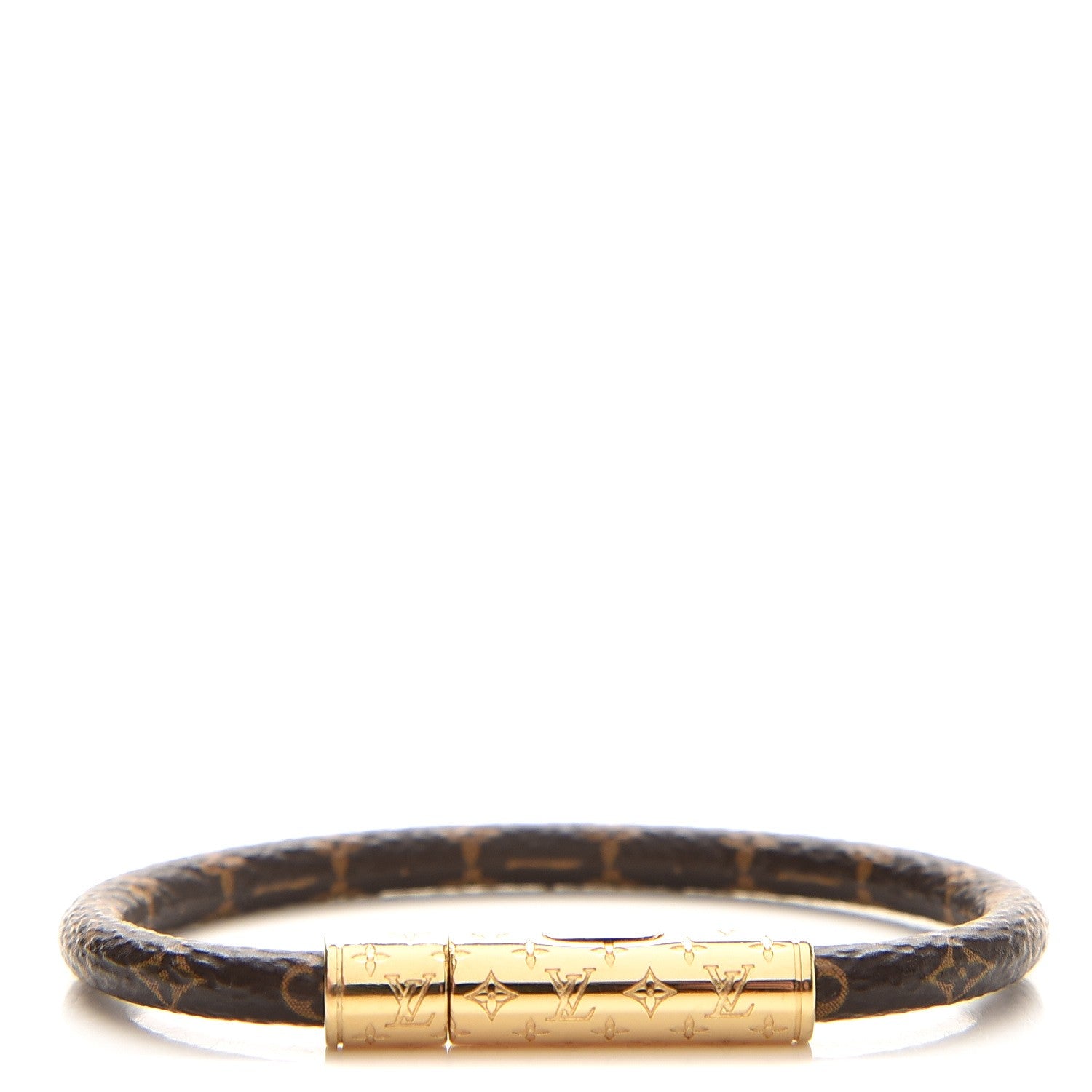 Louis Vuitton Monogram Confidential Bracelet 17 1 of 4