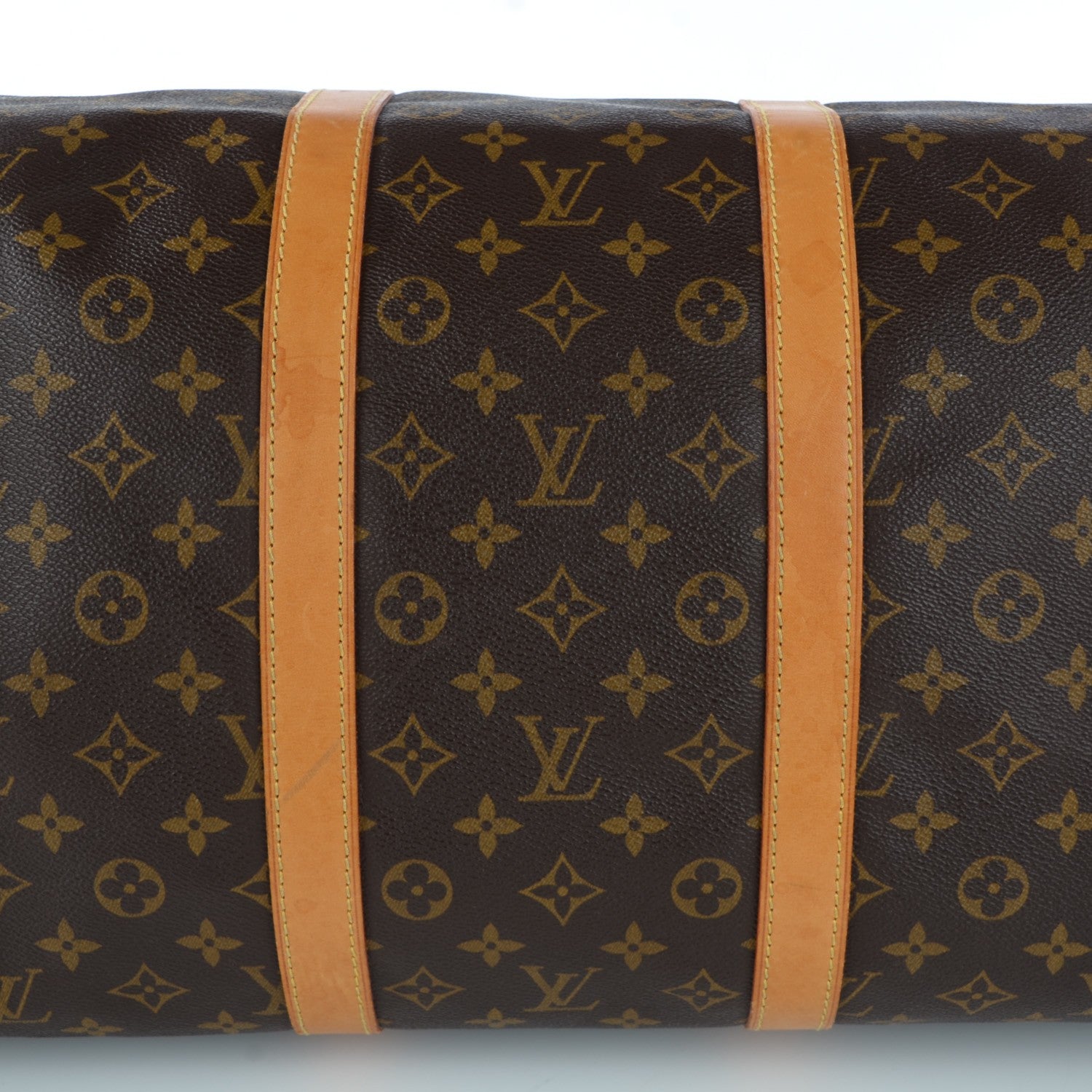 Louis Vuitton Monogram Keepall Bandouliere 55 9 of 10