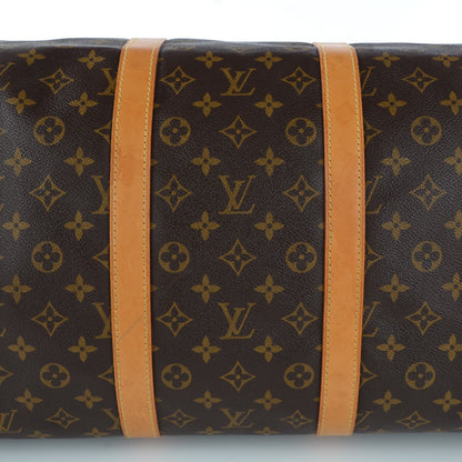 Louis Vuitton Monogram Keepall Bandouliere 55 9 of 10