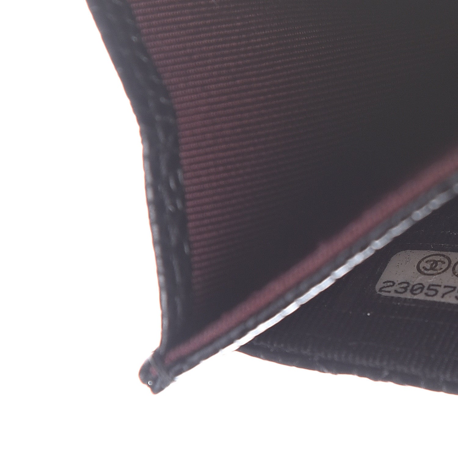 Chanel Caviar Quilted Flap Card Holder Wallet Black 7 of 11