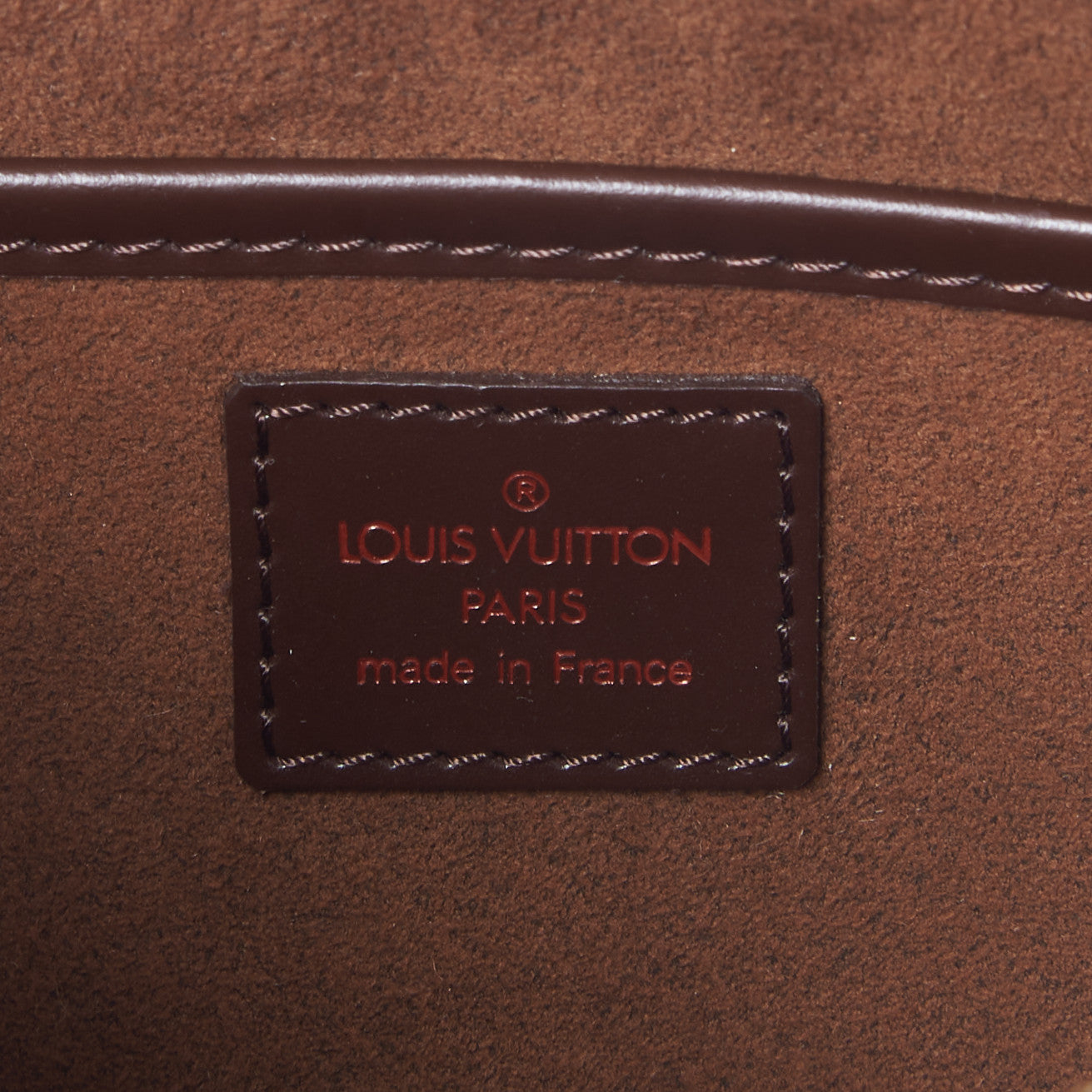 Louis Vuitton Damier Ebene Pochette Saint Louis Clutch 7 of 7