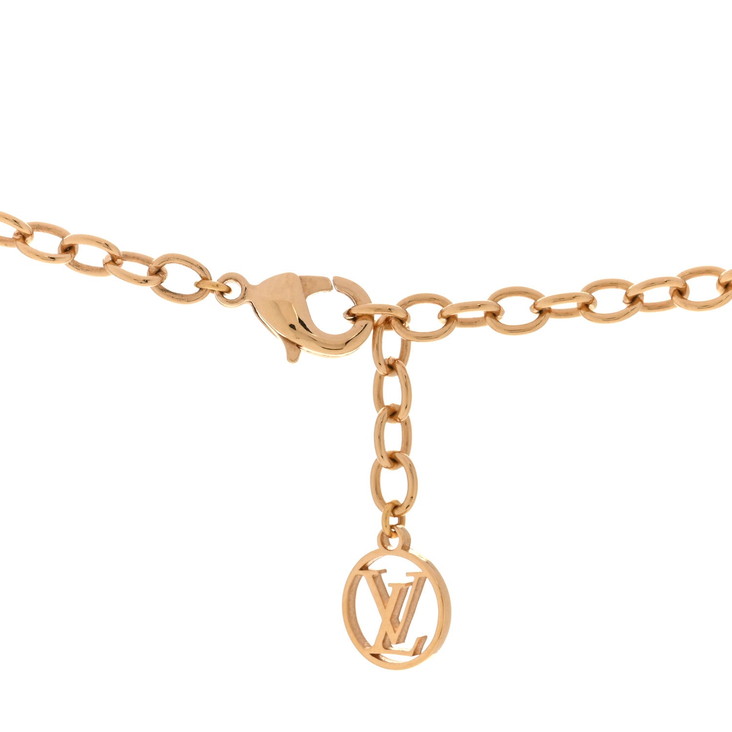 Louis Vuitton Metal Blooming Supple Necklace Gold 7 of 8