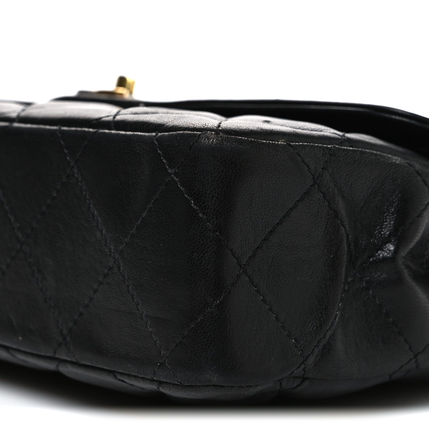 Chanel Lambskin Medium Double Flap Black 10 of 10