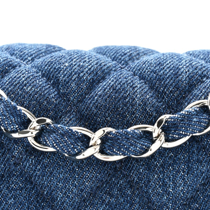Chanel Denim Braided Mini Rectangular Flap Bag Blue 8 of 11