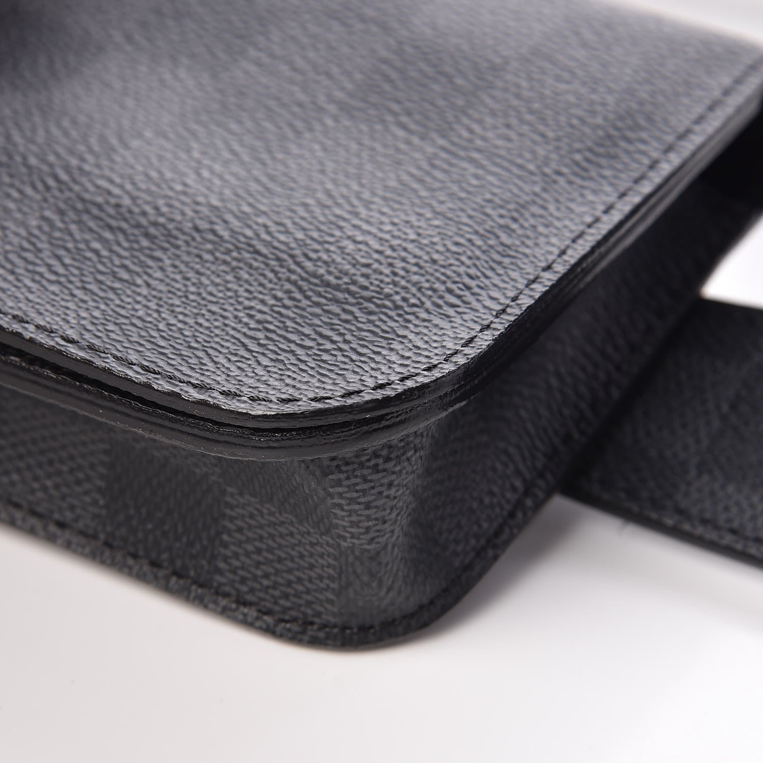 Louis Vuitton Damier Graphite Ceinture Pochette Homme Belt 85 34 8 of 8