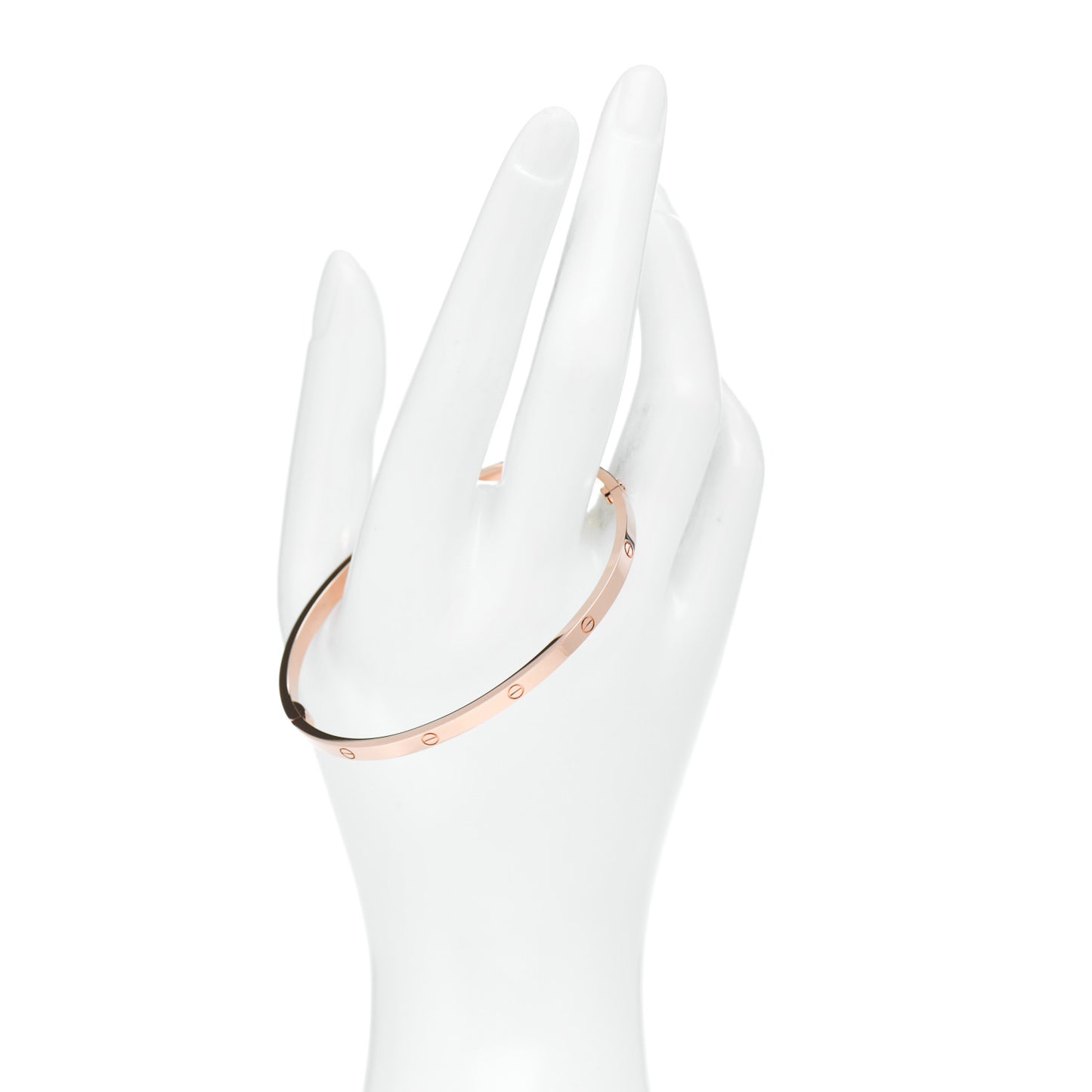 18K Pink Gold Small LOVE Bracelet 19