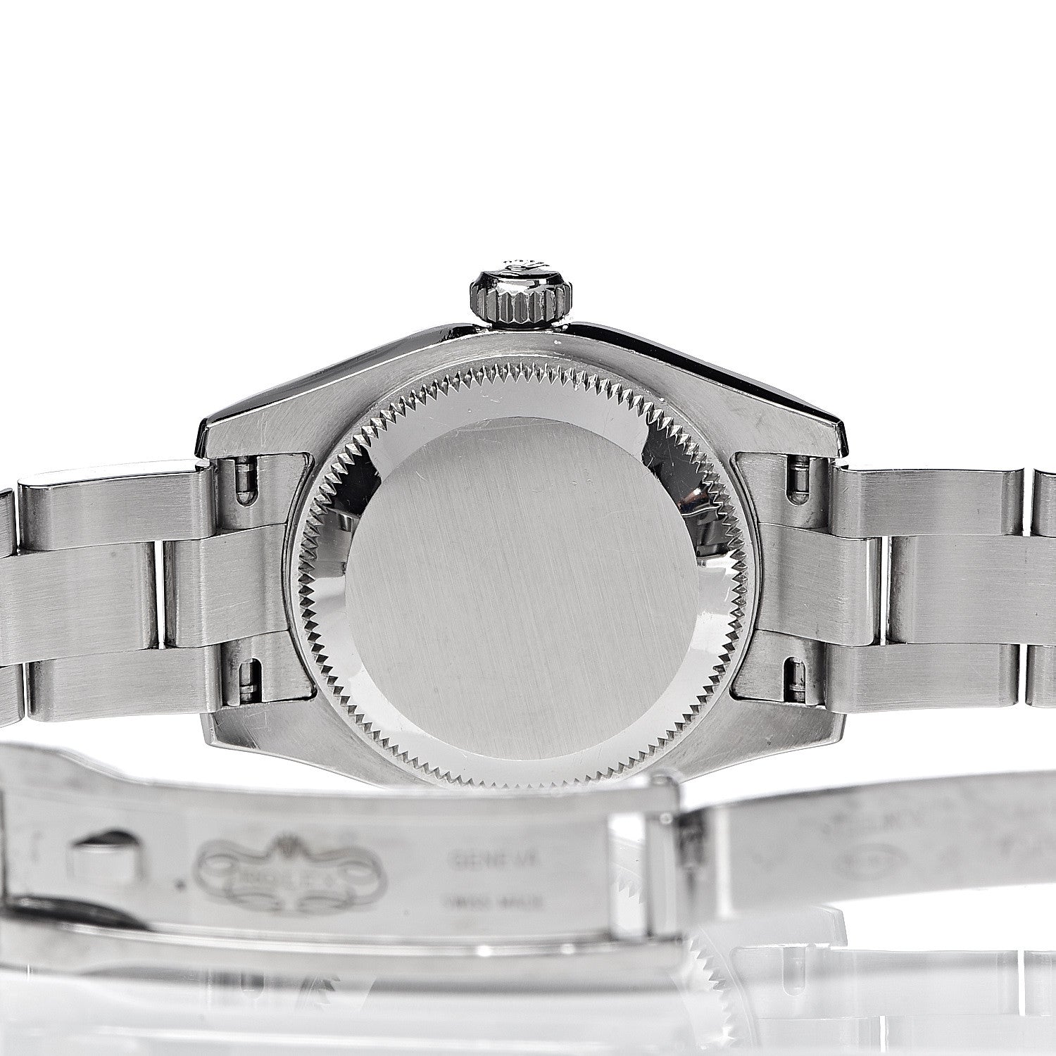 Rolex Stainless Steel 26mm Oyster Perpetual Datejust Watch Pink Roman 179160 6 of 8