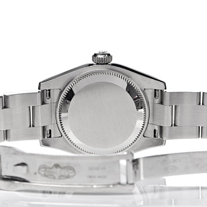 Rolex Stainless Steel 26mm Oyster Perpetual Datejust Watch Pink Roman 179160 6 of 8