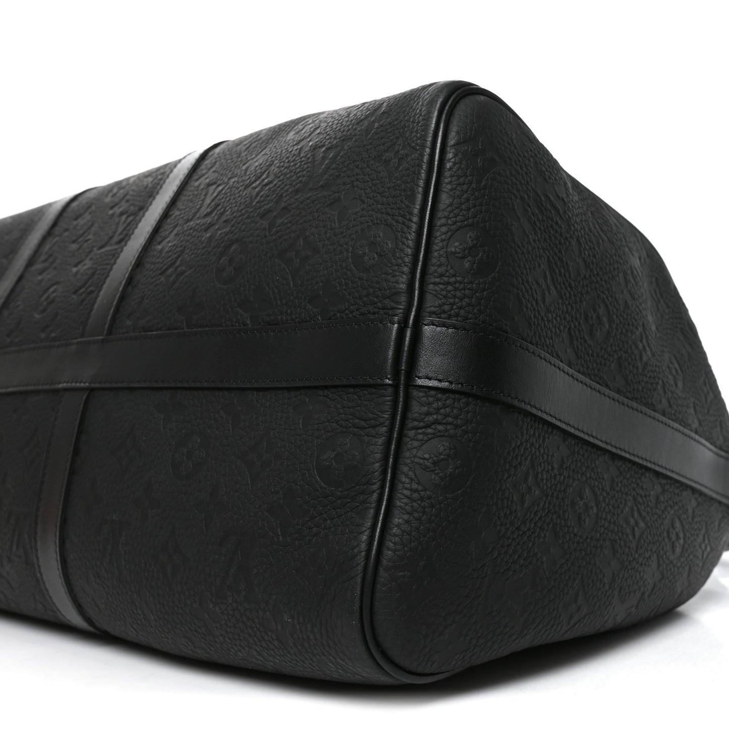Taurillon Monogram Keepall Bandouliere 50 Black