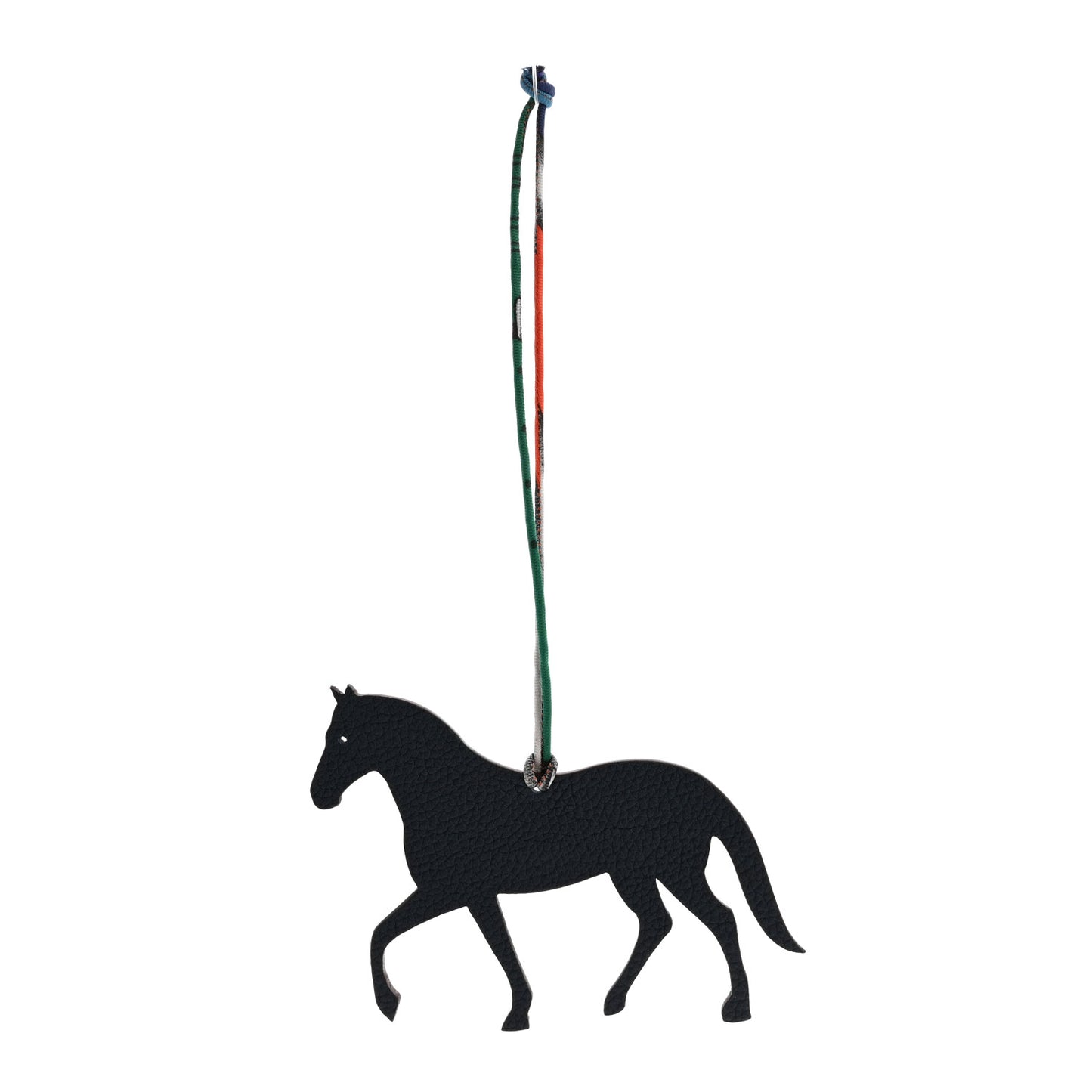 Epsom Togo Petit H Bag Charm Horse GM