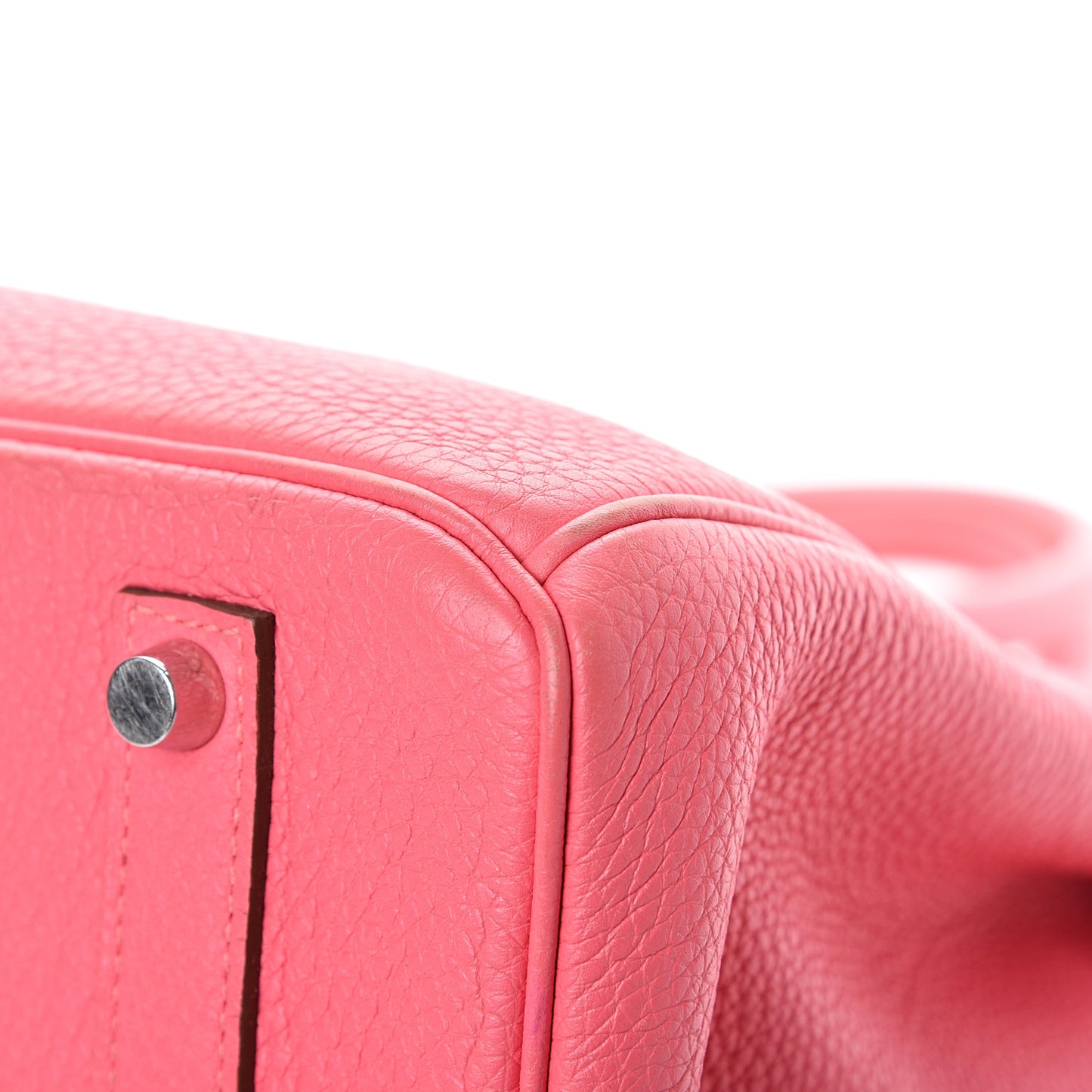 Togo Birkin 35 Rose Lipstick