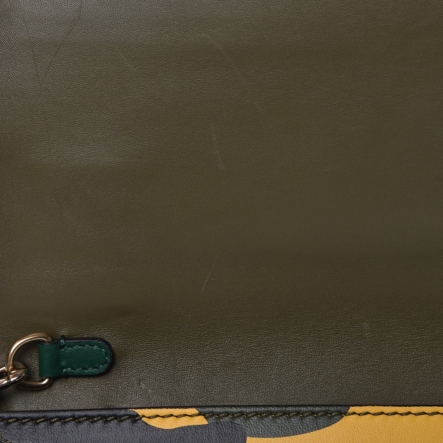 Valentino Garavani Nappa Canvas Camouflage Rockstud Wristlet Clutch Multicolor 11 of 11