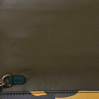 Valentino Garavani Nappa Canvas Camouflage Rockstud Wristlet Clutch Multicolor 11 of 11