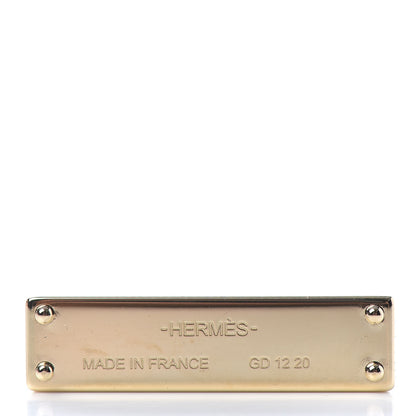 Hermes Lacquered Permabrass Kelly Curiosite Charm Black 3 of 3