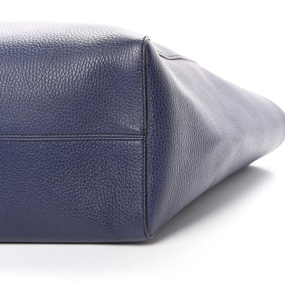 Gucci Dollar Calfskin Medium Swing Tote Marine Deep Cobalt 8 of 8