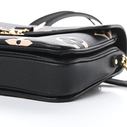 Louis Vuitton Empreinte Monogram Giant Pochette Metis Black Beige 10 of 11