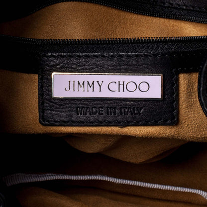 Jimmy Choo Leather Riki Black 7 of 9