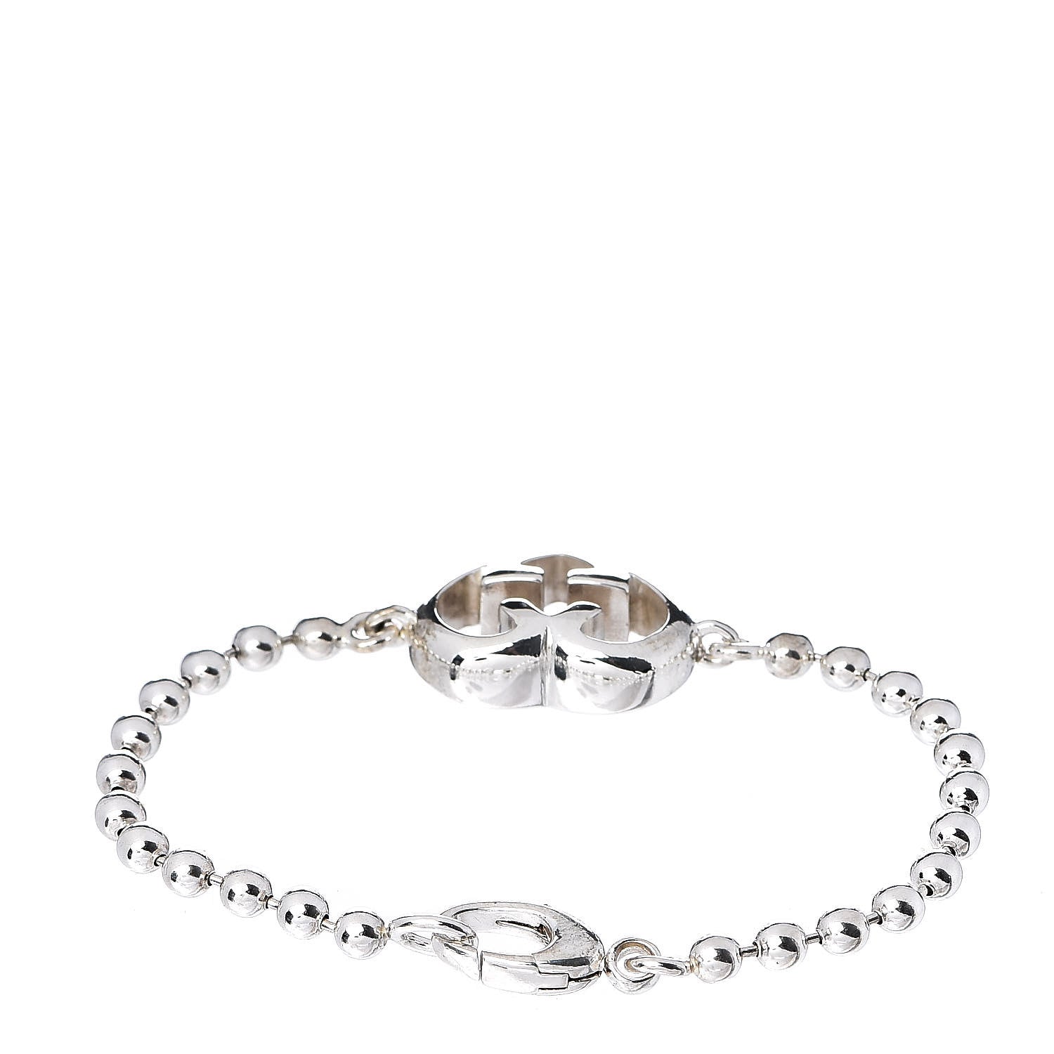 Gucci Sterling Silver Love Britt Bracelet 3 of 4