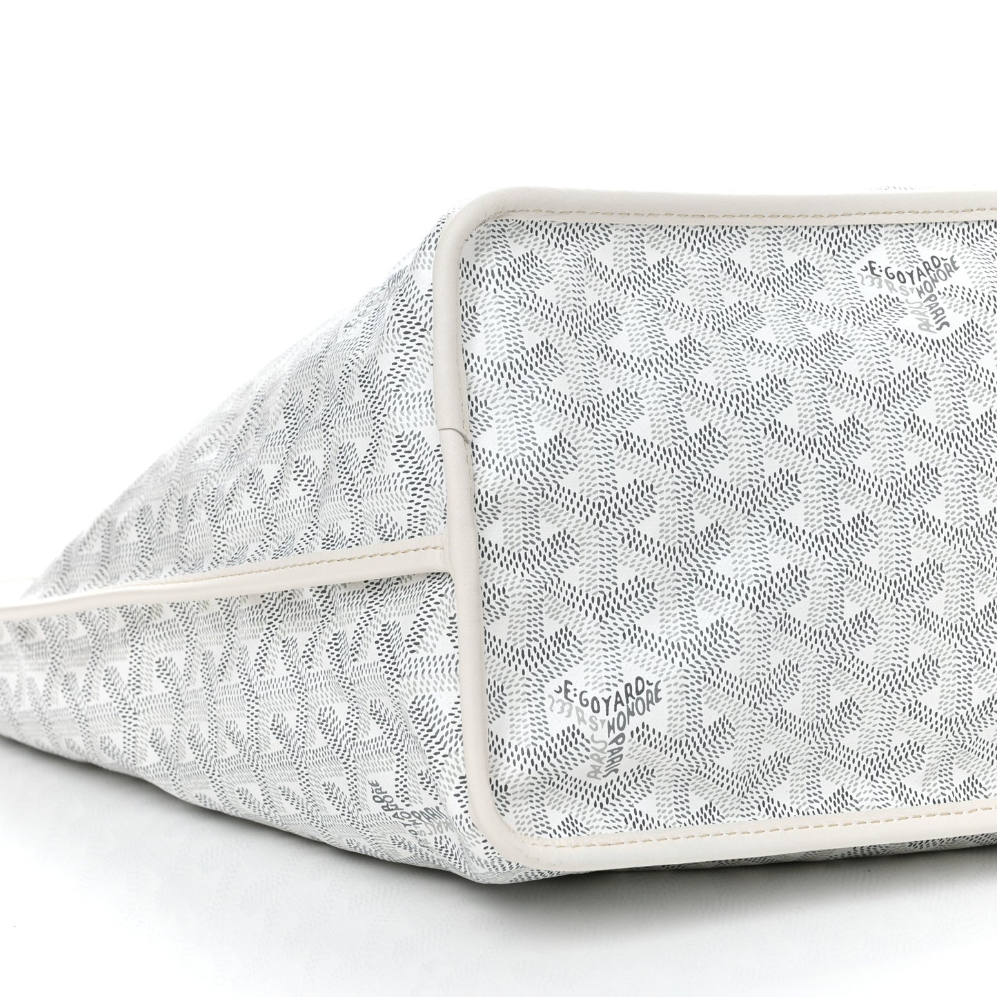 Goyardine Reversible Anjou PM White