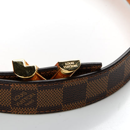 Louis Vuitton Damier Ebene 30mm Essential V Belt 90 36 6 of 7