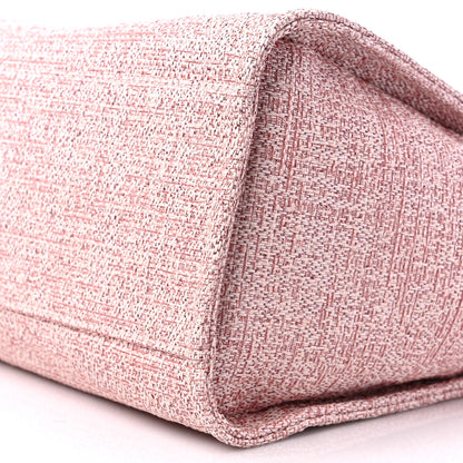 Chanel Lurex Boucle Deauville Medium Tote Pink 9 of 9