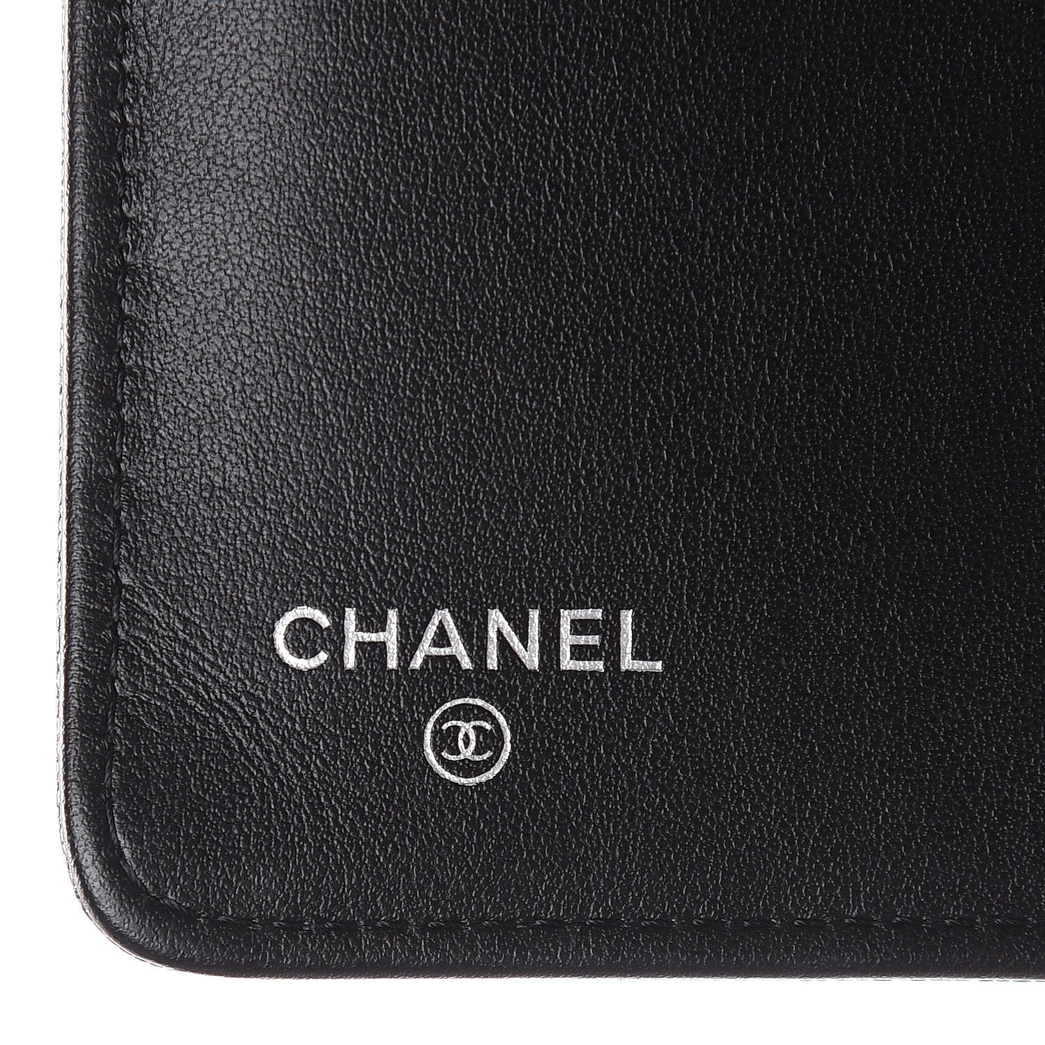 Chanel Caviar Quilted Boy Yen Wallet Black 6 of 9