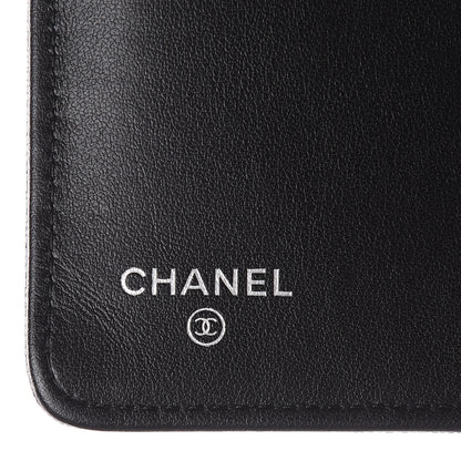 Chanel Caviar Quilted Boy Yen Wallet Black 6 of 9