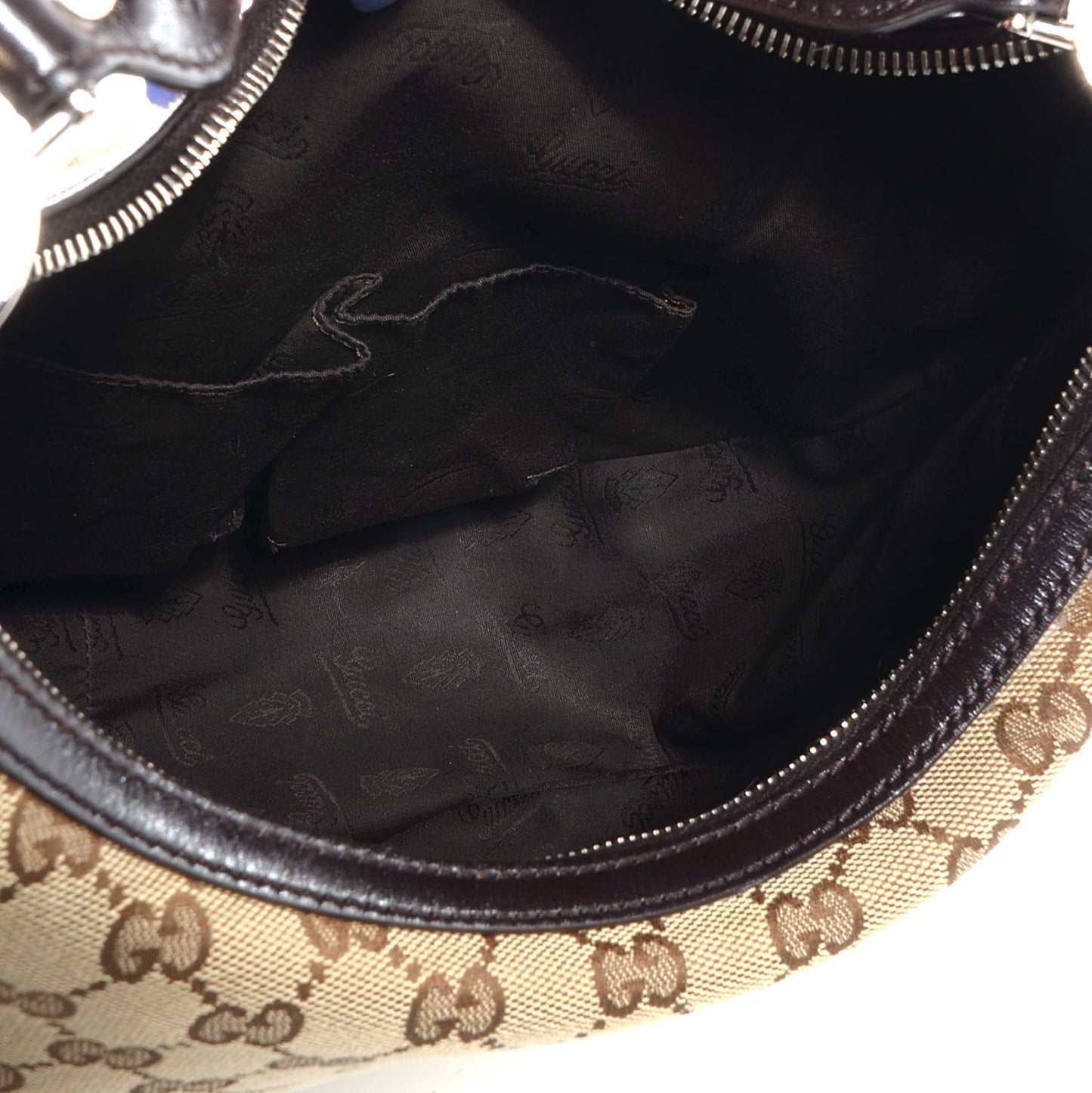 Monogram GG Twins Medium Hobo Dark Brown