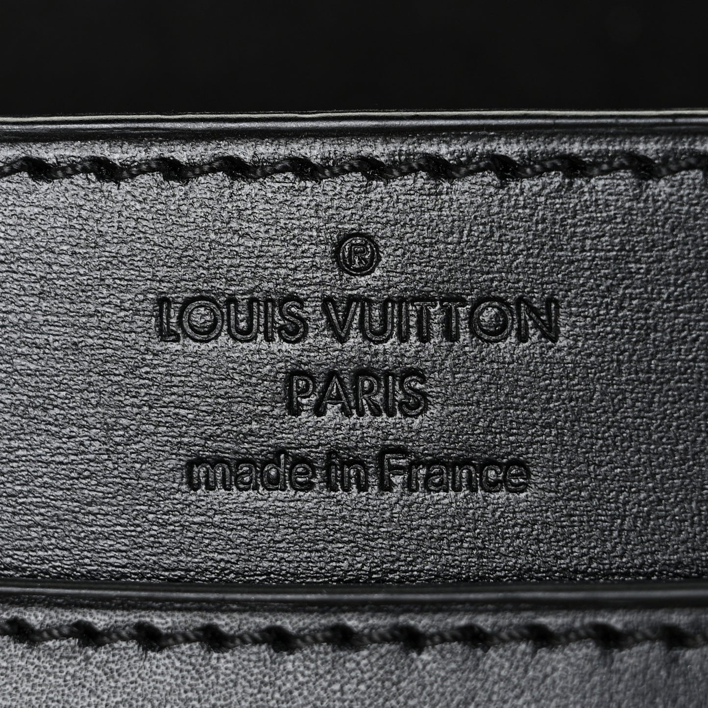 Calfskin Chain Louise MM Black