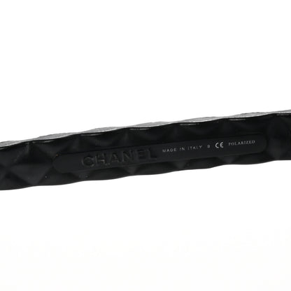 Chanel Acetate Quilted Polarized Butterfly CC Sunglasses 5288-Q Black 5 of 7