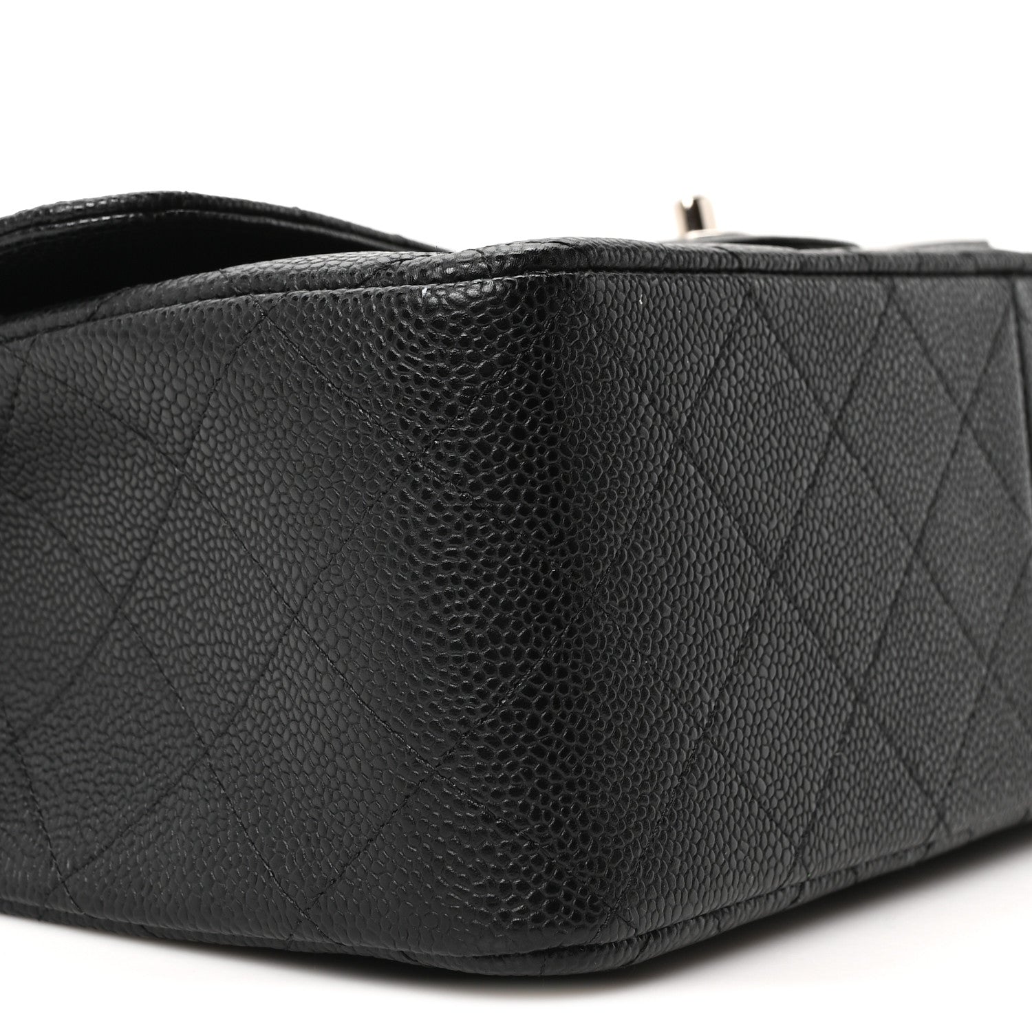 Chanel Caviar Quilted Jumbo Double Flap Black 9 of 11