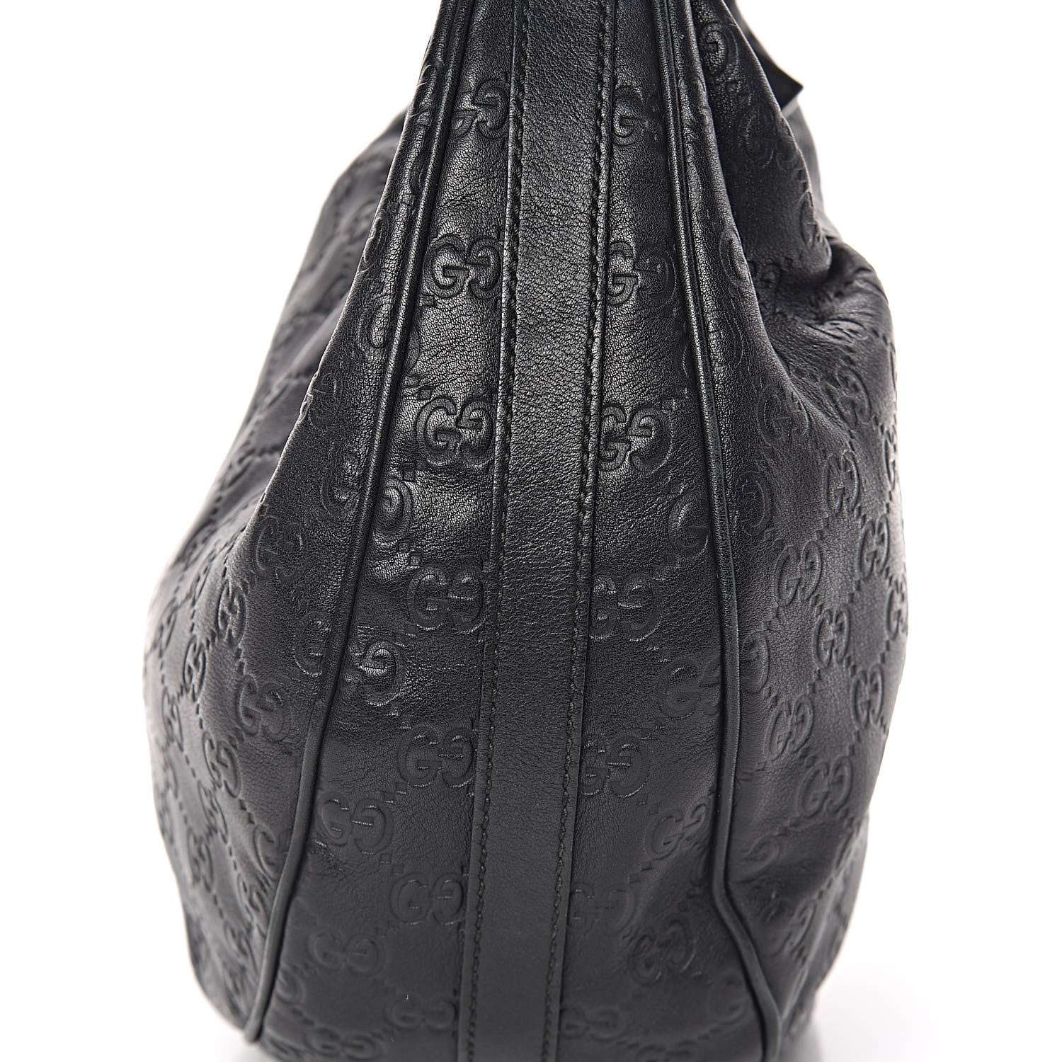 Gucci Guccissima Medium GG Twins Hobo Black 14 of 18