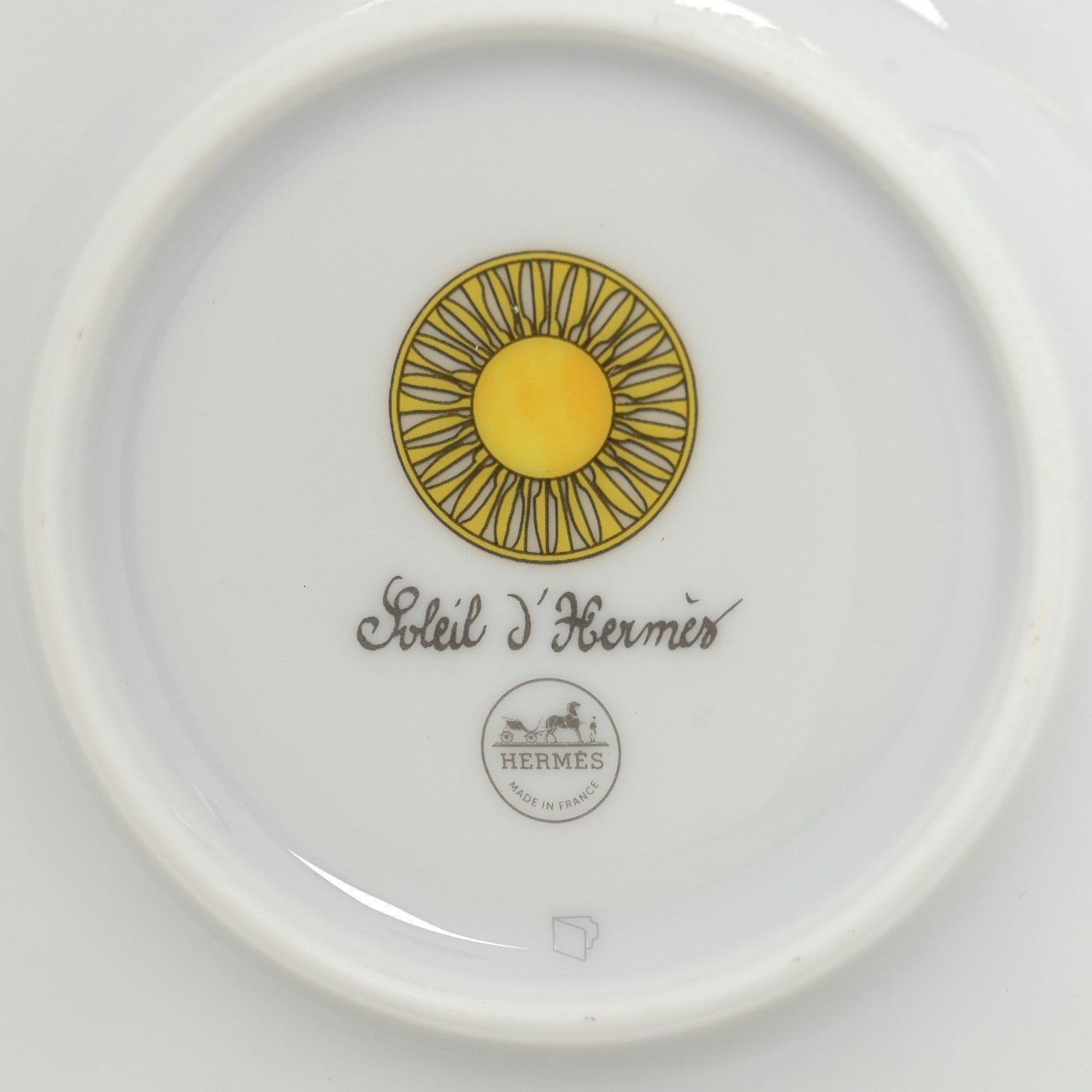 Hermes Porcelain Soleil d'Hermes Breakfast Cup And Saucer Set Of 2 9 of 10