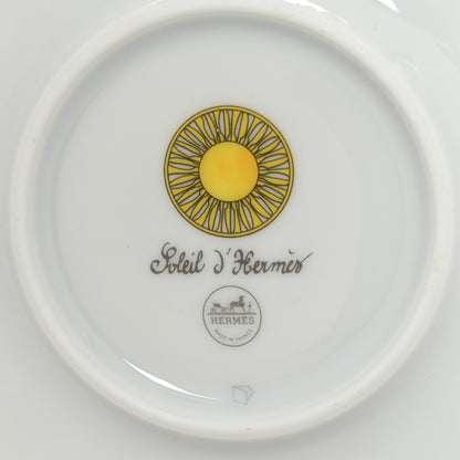 Hermes Porcelain Soleil d'Hermes Breakfast Cup And Saucer Set Of 2 9 of 10