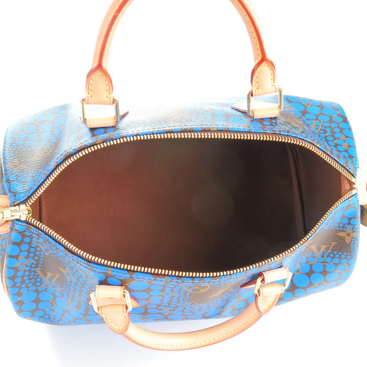 Monogram Kusama Town Speedy 30 Blue