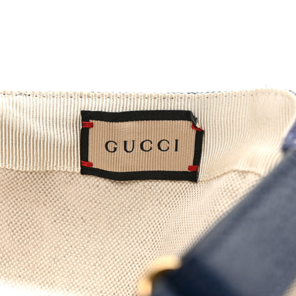 Gucci Monogram New GG Baseball Hat XL Blue Grey 9 of 9
